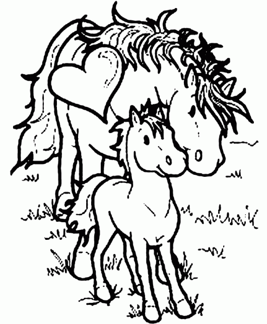 Coloring Pages: Horse Coloring Pages Free and Printable
