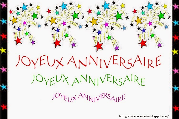 Poeme d'anniversaire SMS joyeux anniversaire