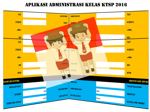 22 File Administrasi Guru Format Excel dalam 1 Aplikasi 