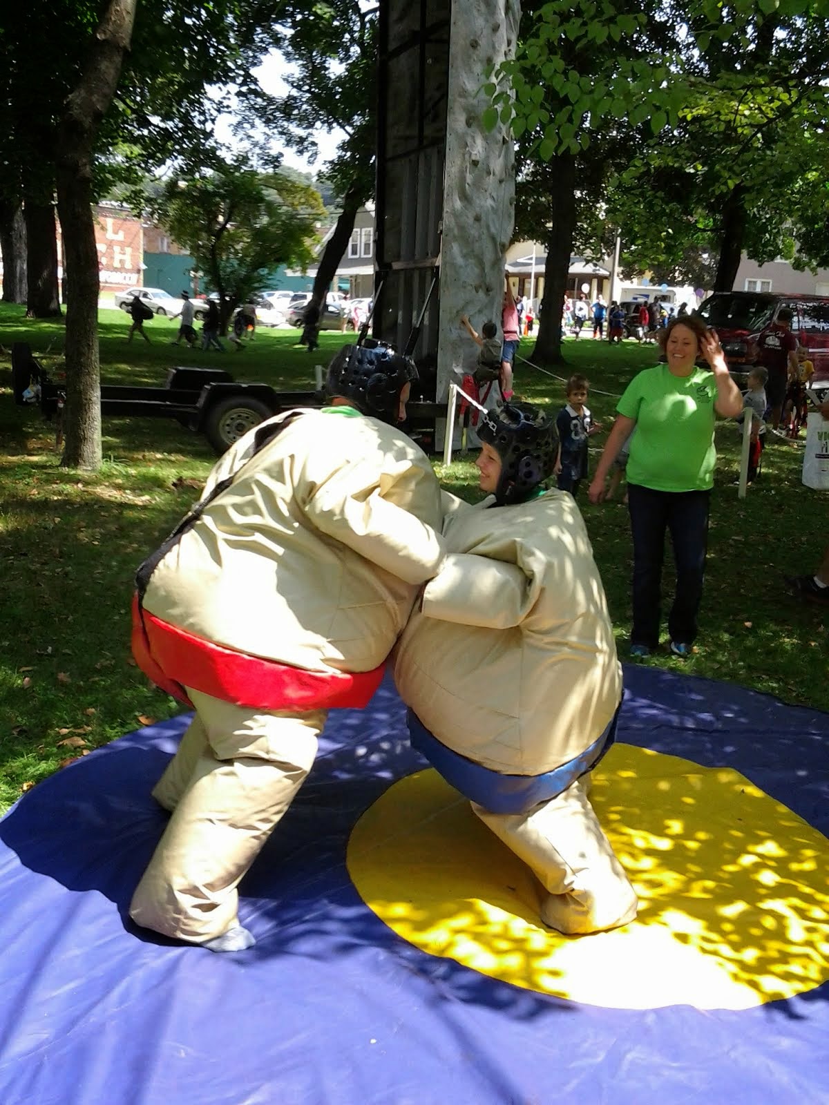 Tristan and Rodger Sumo!