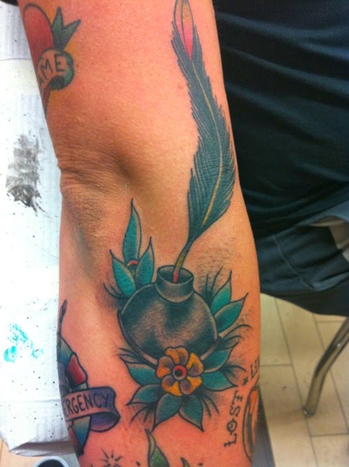 tattoo gallery for men: Inkwell and Quill Tattoo