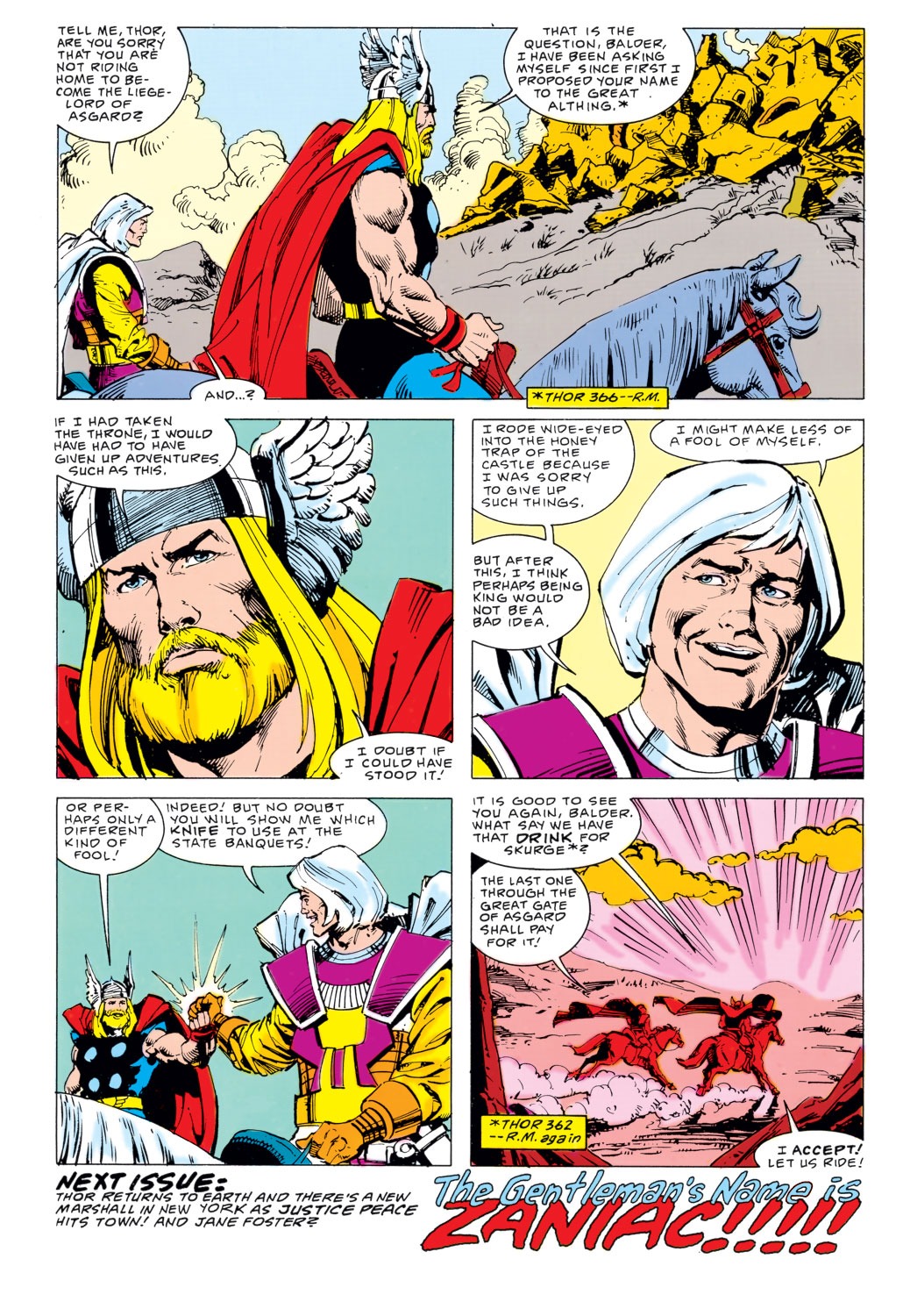 Read online Thor (1966) comic -  Issue #369 - 23