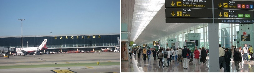 Сколько аэропортов в Барселоне. Аэропорт Барселона есть ли зал где можно ждать вылет комфортно.