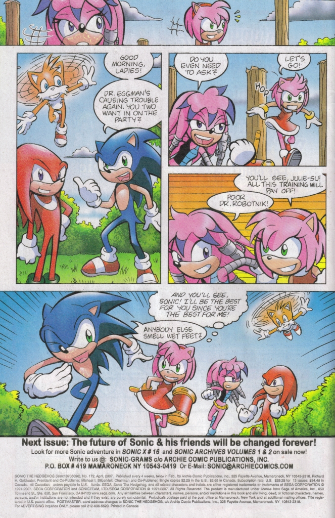 Read online Sonic The Hedgehog comic -  Issue #172 - 33