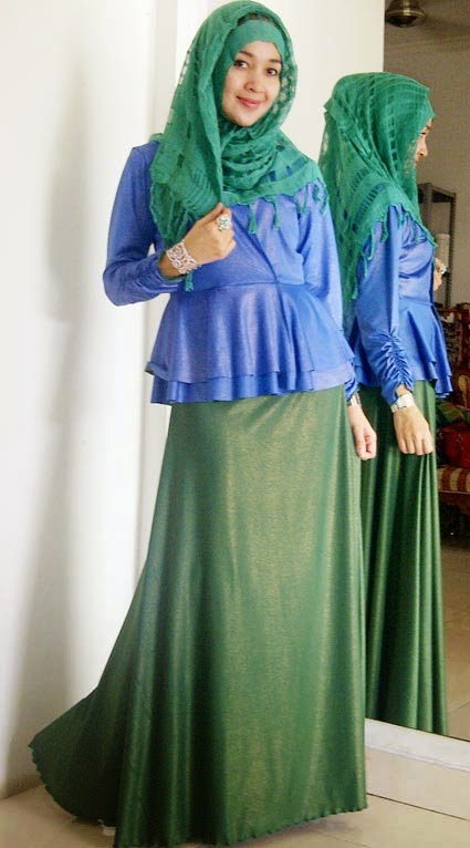Baju Gamis Bahan Kaos | Info Model Baju Gamis Terbaru, Murah, Modern
