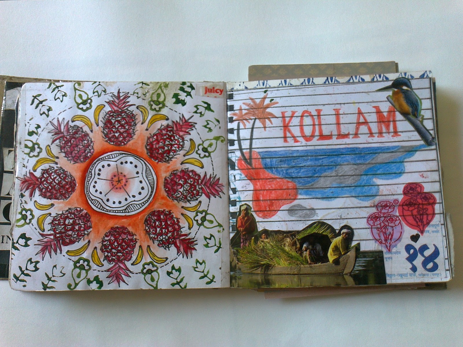 FAYE SUZANNAH India sketchbook