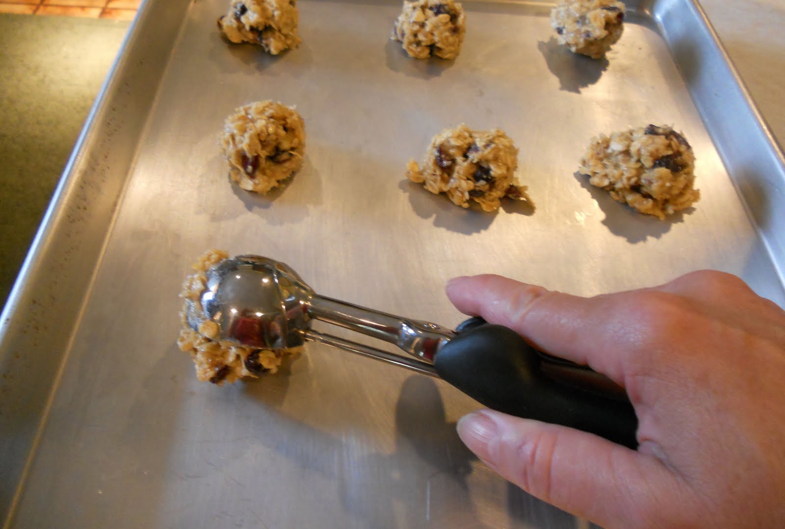 Cranberry Walnut Oatmeal Cookies