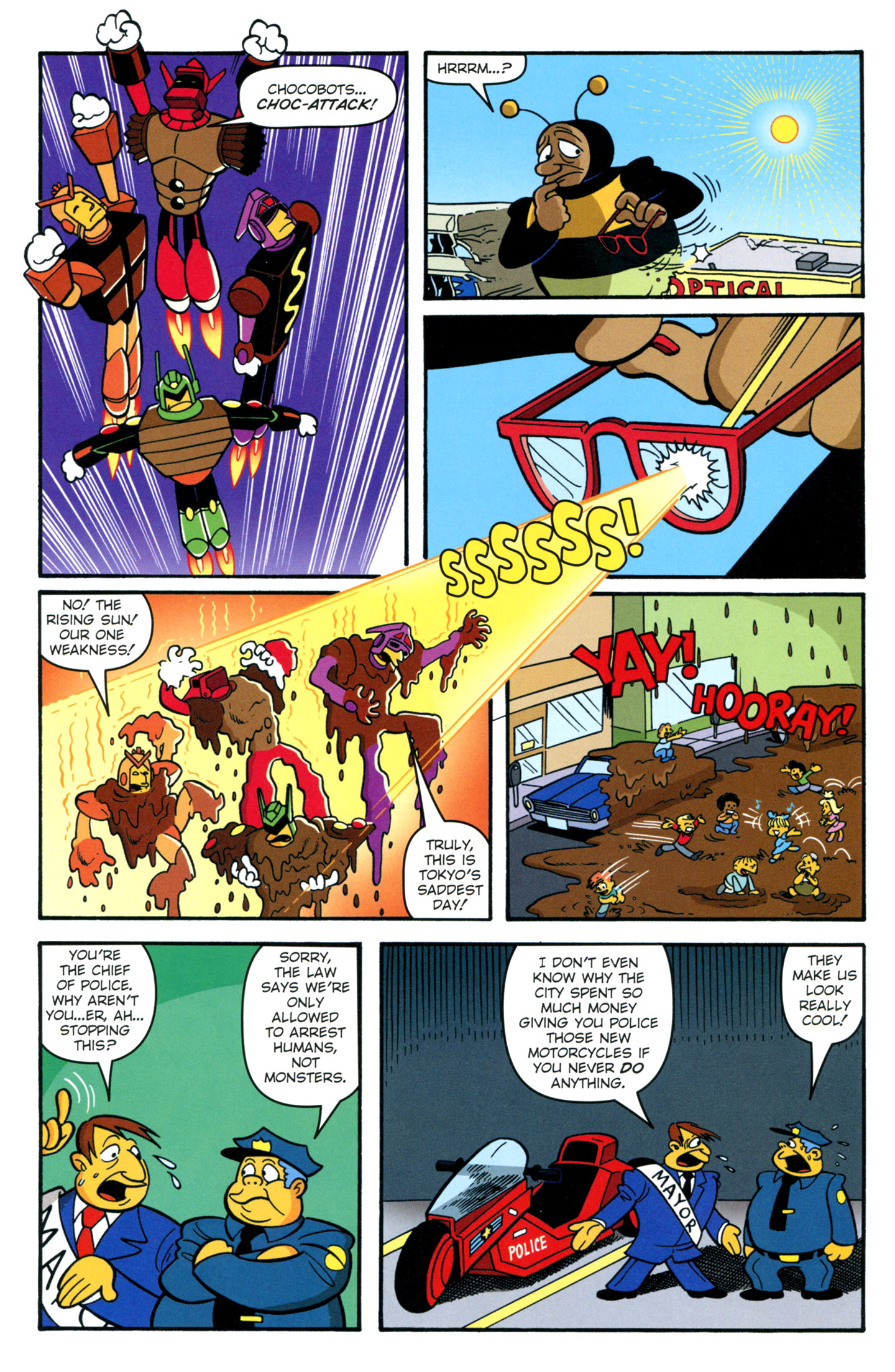 Read online Bongo Comics Presents Simpsons Super Spectacular comic -  Issue #16 - 9