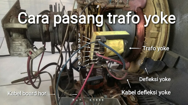 Cara Pasang Trafo Yoke Tv Mengatasi Gambar Melebar Menyempit