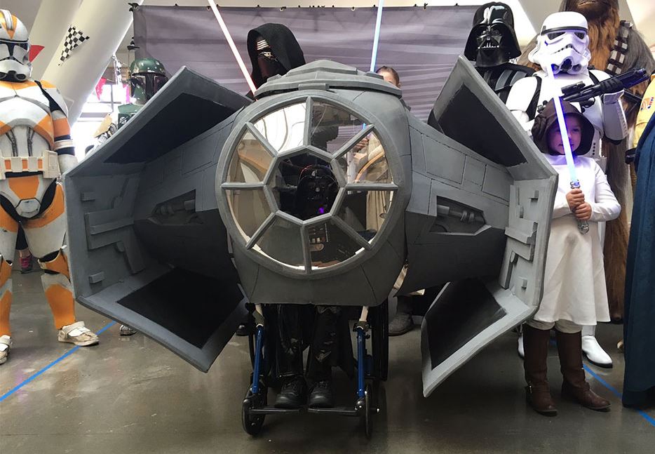 Just A Car Guy Today's SALUTE goes to Magic Wheelchair, who makes kids