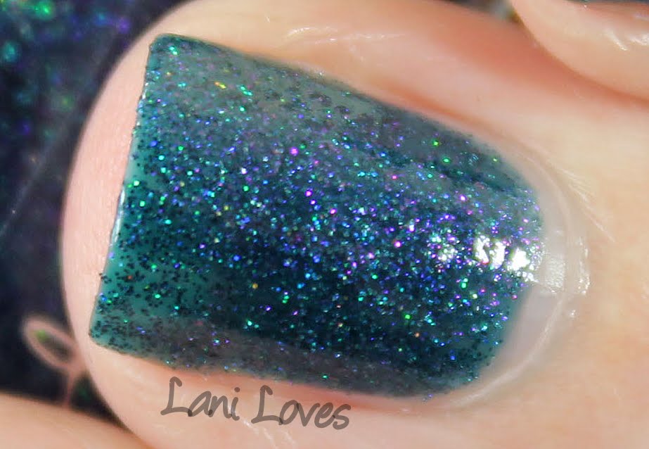 Femme Fatale Cosmetics Alone in the Darkness nail polish swatches & review
