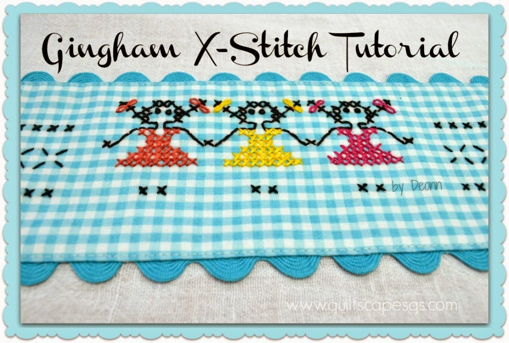 CrossStitch Kids & a Gingham Hop!