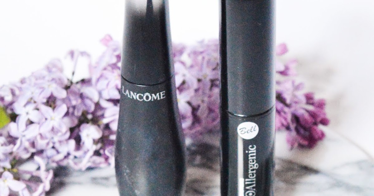 Bitka maskar Bell Hypoallergenic VS Lancôme CURVES IN COLORS