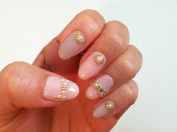 gel pearl nail designs pink cute stones march floater ribbons beige shaped