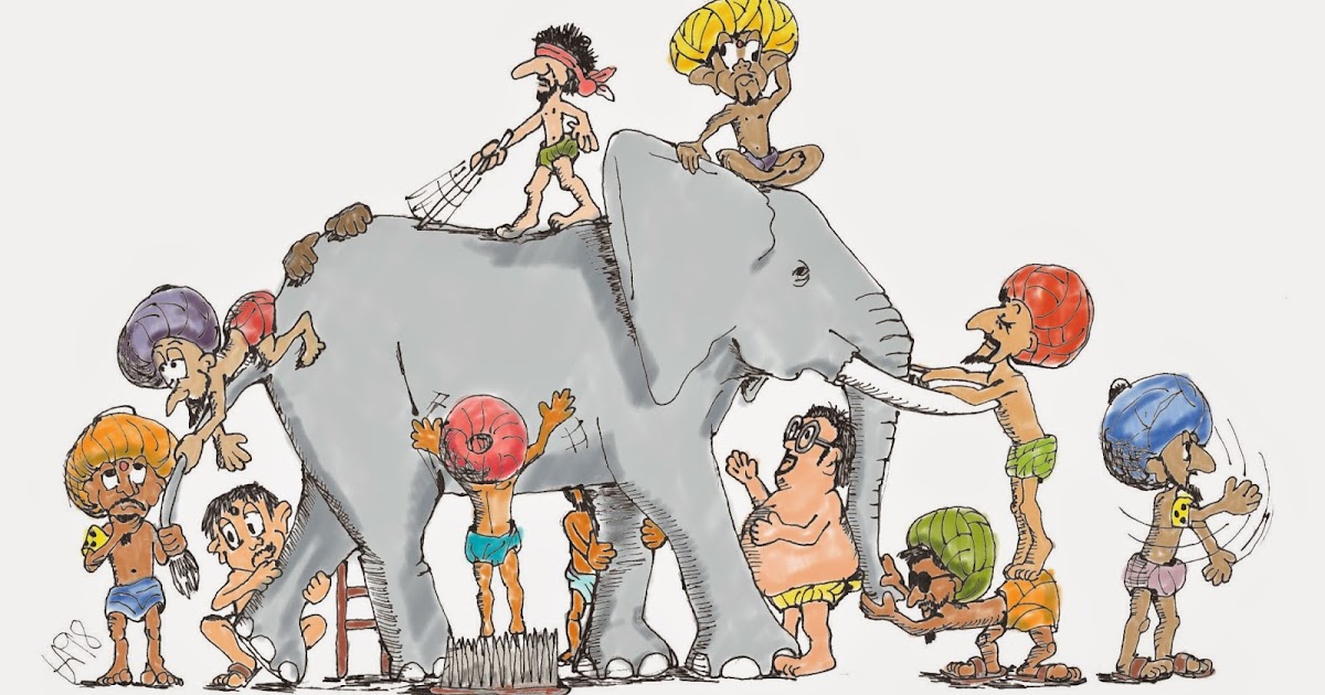 Die Blinden Und Der Elefant Deutung cuentos en alemán: Die Blinden und der Elefant