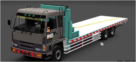Mod ets2 truck Fuso Selfloader ETS2 indonesia