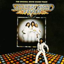Cover of Saturday Night Fever Soundtrack Album