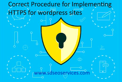 Correct Procedure for Implementing HTTPS for wordpress sites