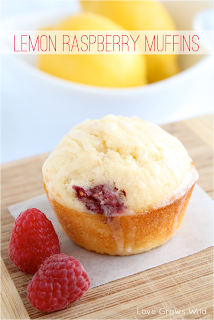 Lemon Raspberry Muffins