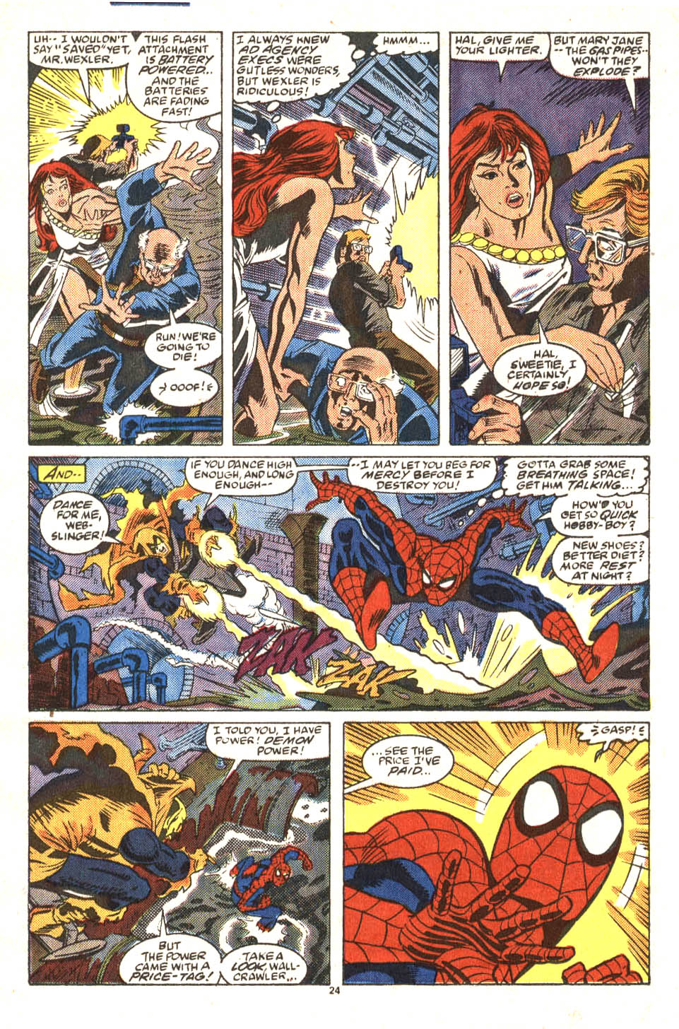 Read online Web of Spider-Man (1985) comic -  Issue #48 - 19