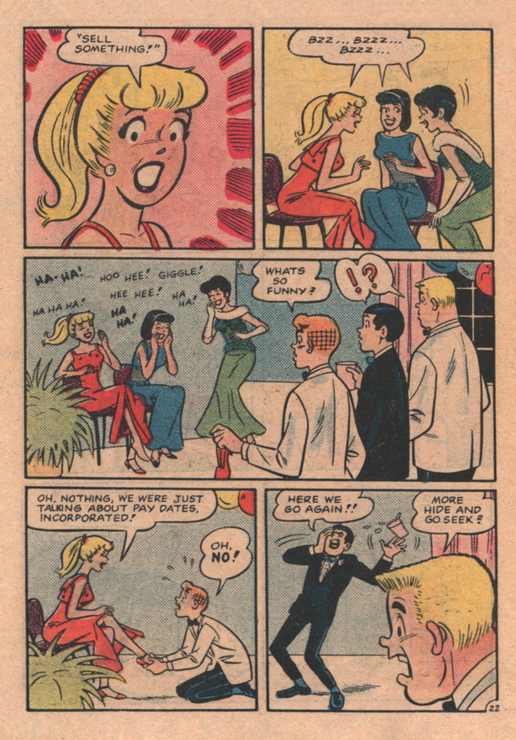 Read online Betty and Veronica Digest Magazine comic -  Issue #4 - 126