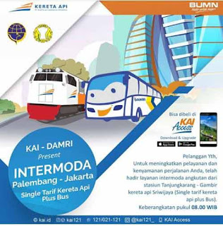 Tiket Kereta Palembang Jakarta