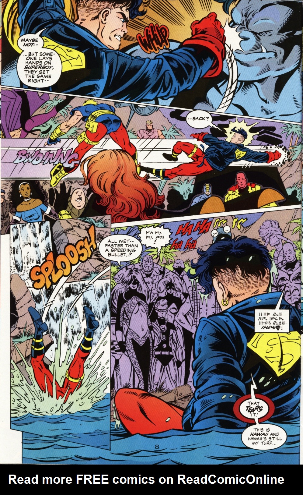 Read online Superboy & The Ravers comic -  Issue #1 - 9