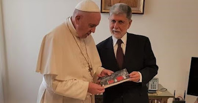 Papa Francisco e Celso Amorim