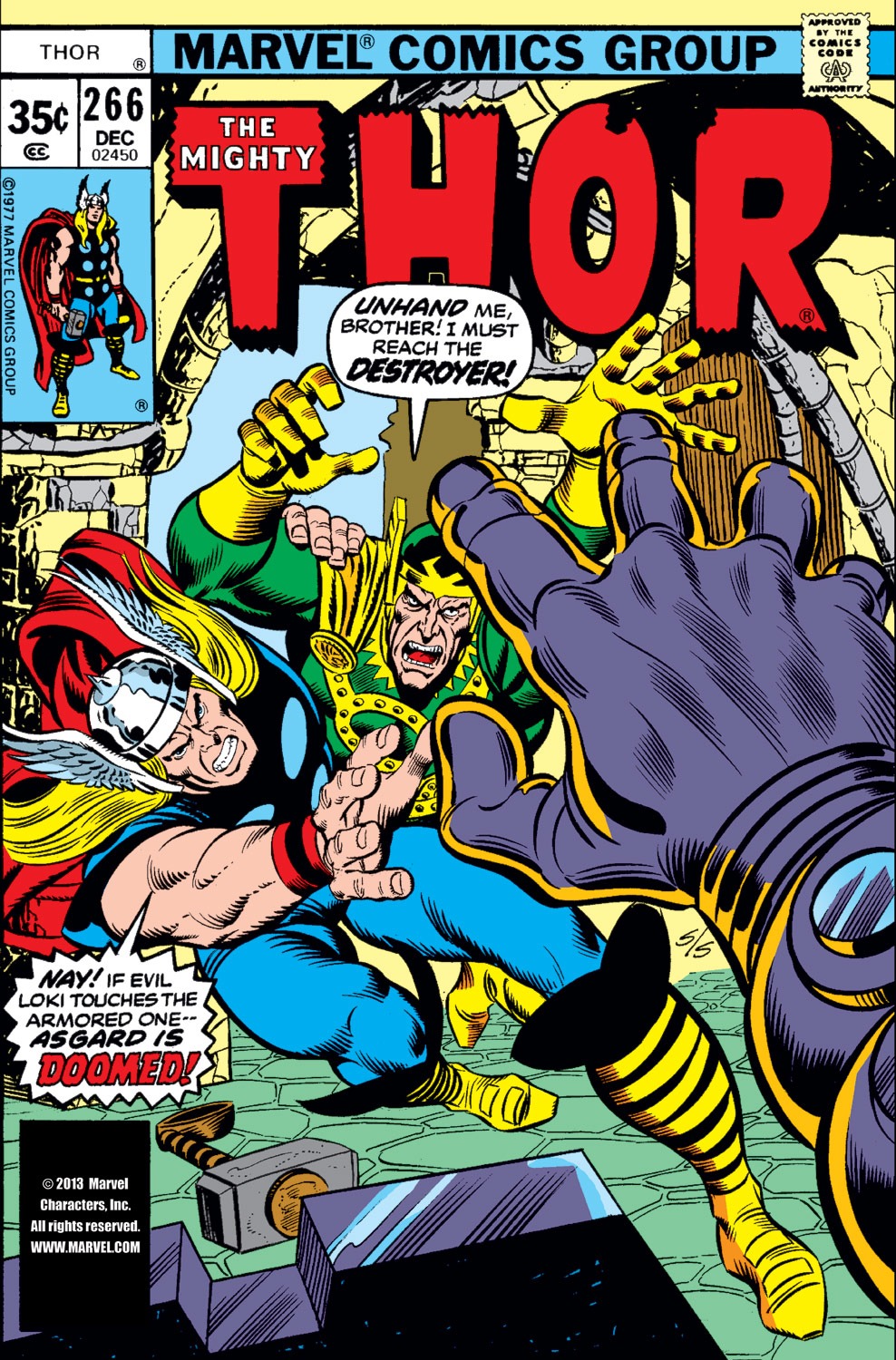 Read online Thor (1966) comic -  Issue #266 - 1