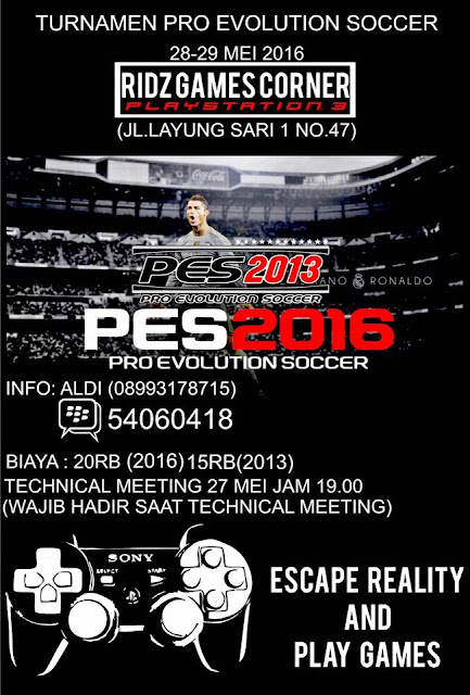 Kompetisi PES 2016 di Bogor Mei 2016