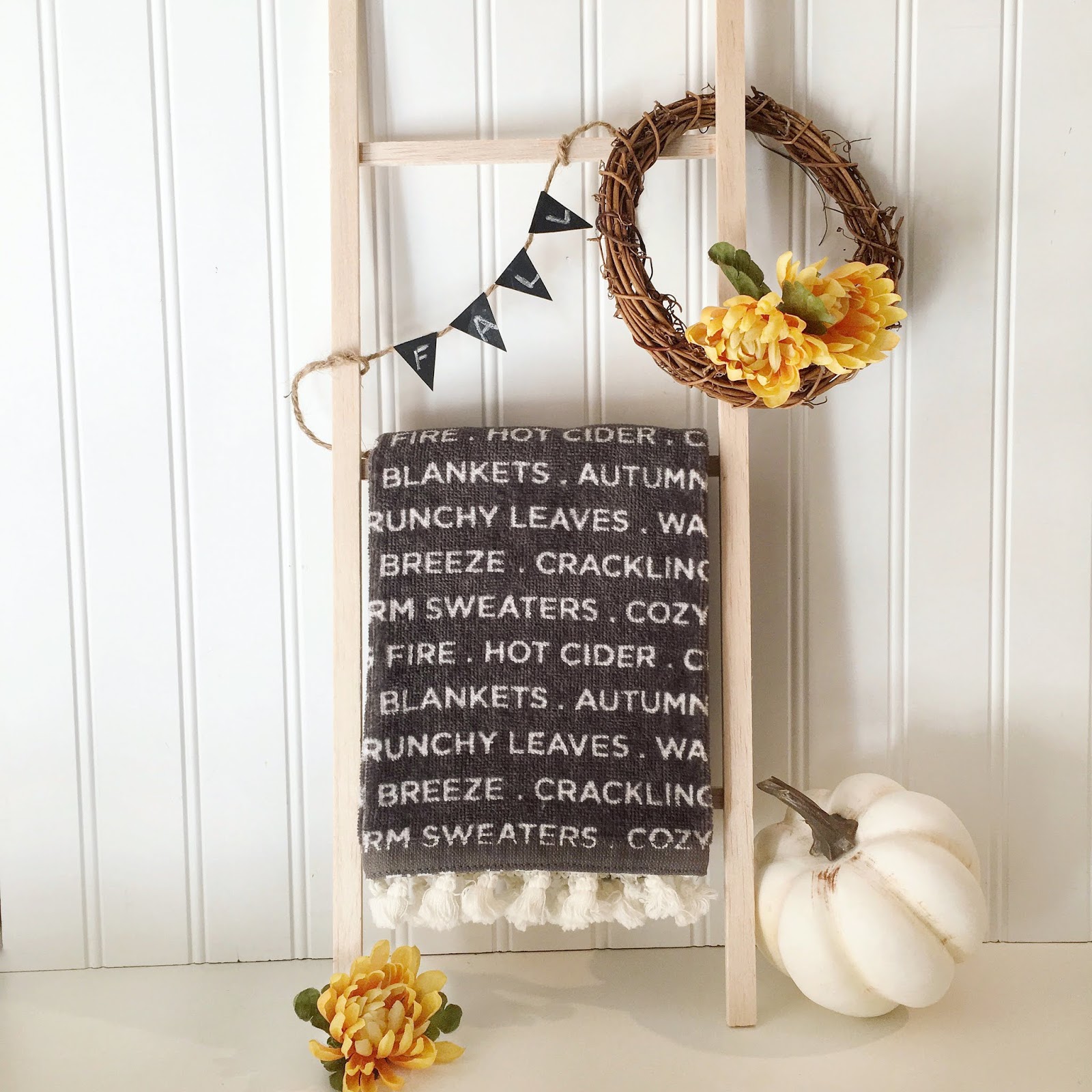Tips, Treats & Treasures Crafted Wooden Display Ladder