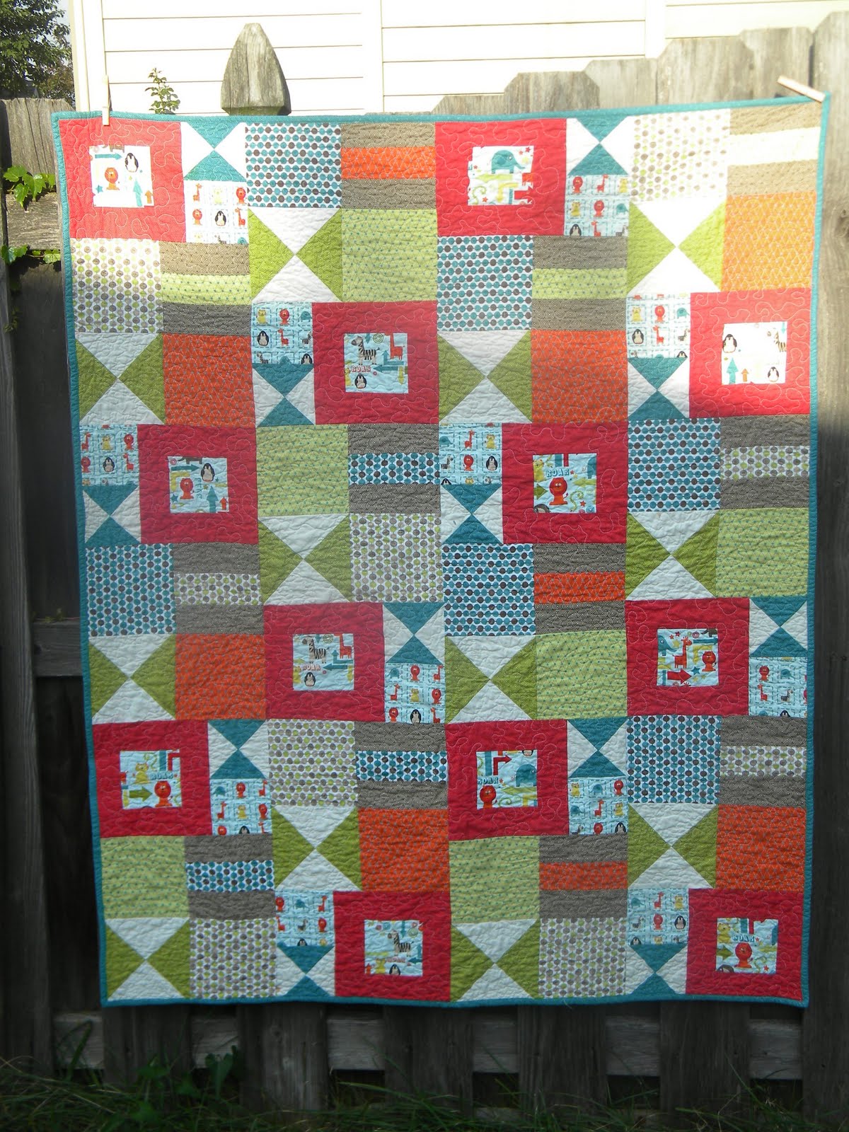 Made by Miss Jill: Bizzy kid Quilt