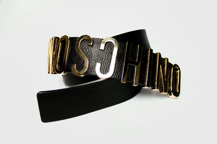 the BLAQMAGIK LVRS | Online store: Reflection Moschino Belt SOLD OUT