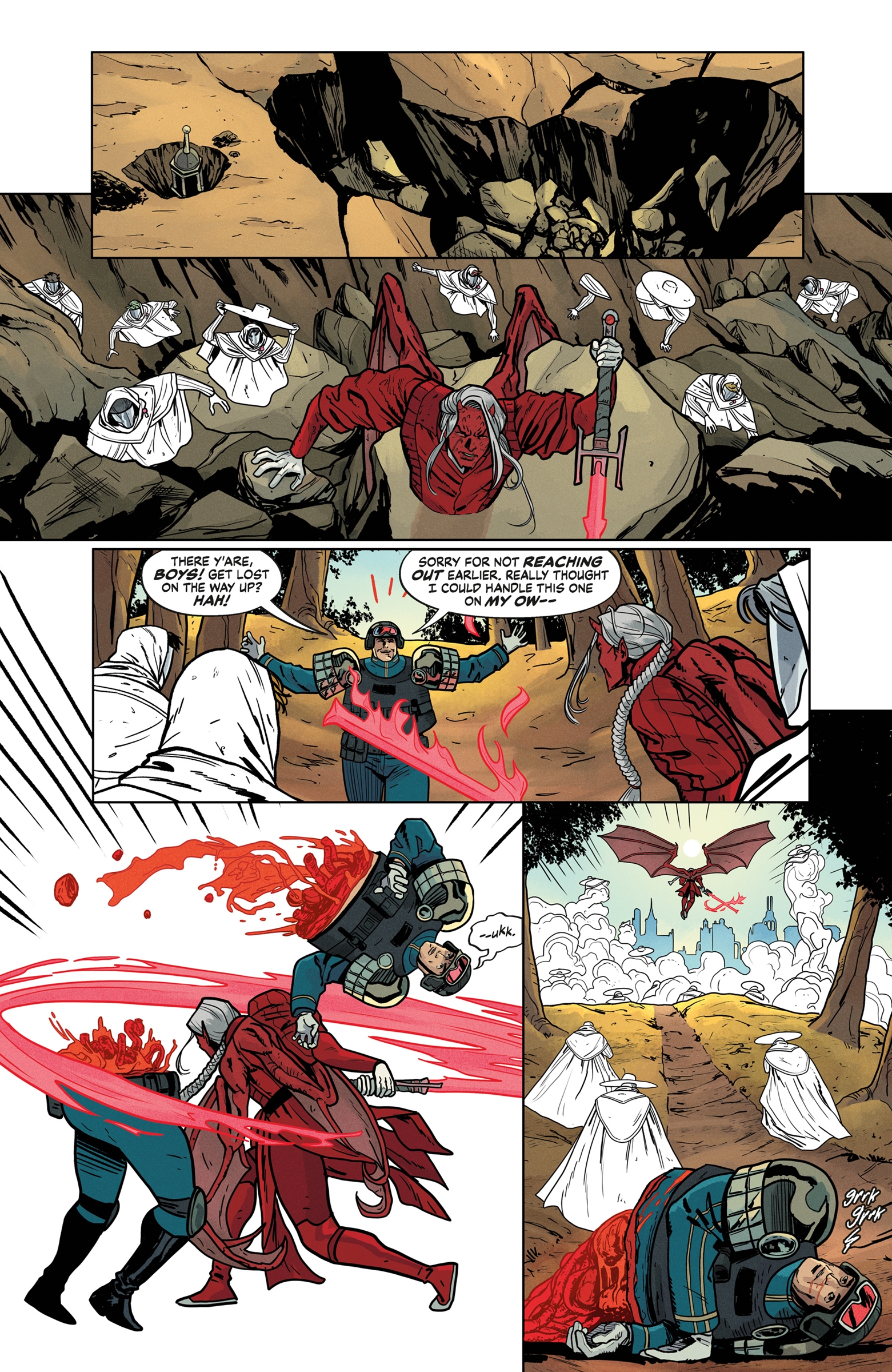The Oddly Pedestrian Life of Christopher Chaos chapter 6 page 33