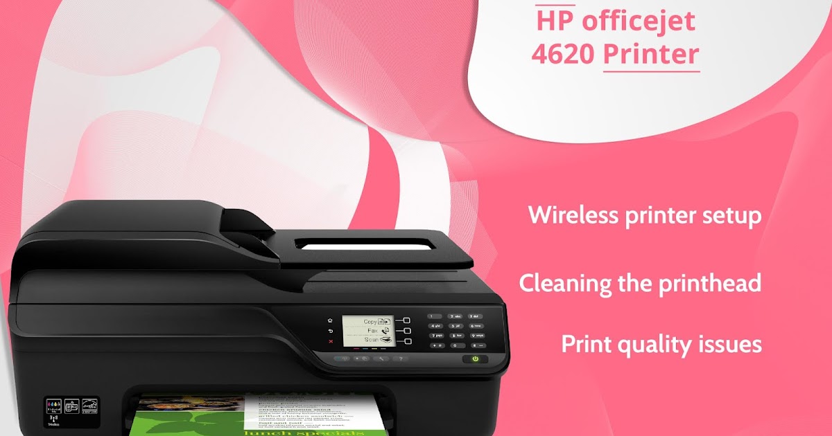 hp 4620 printer wireless setup