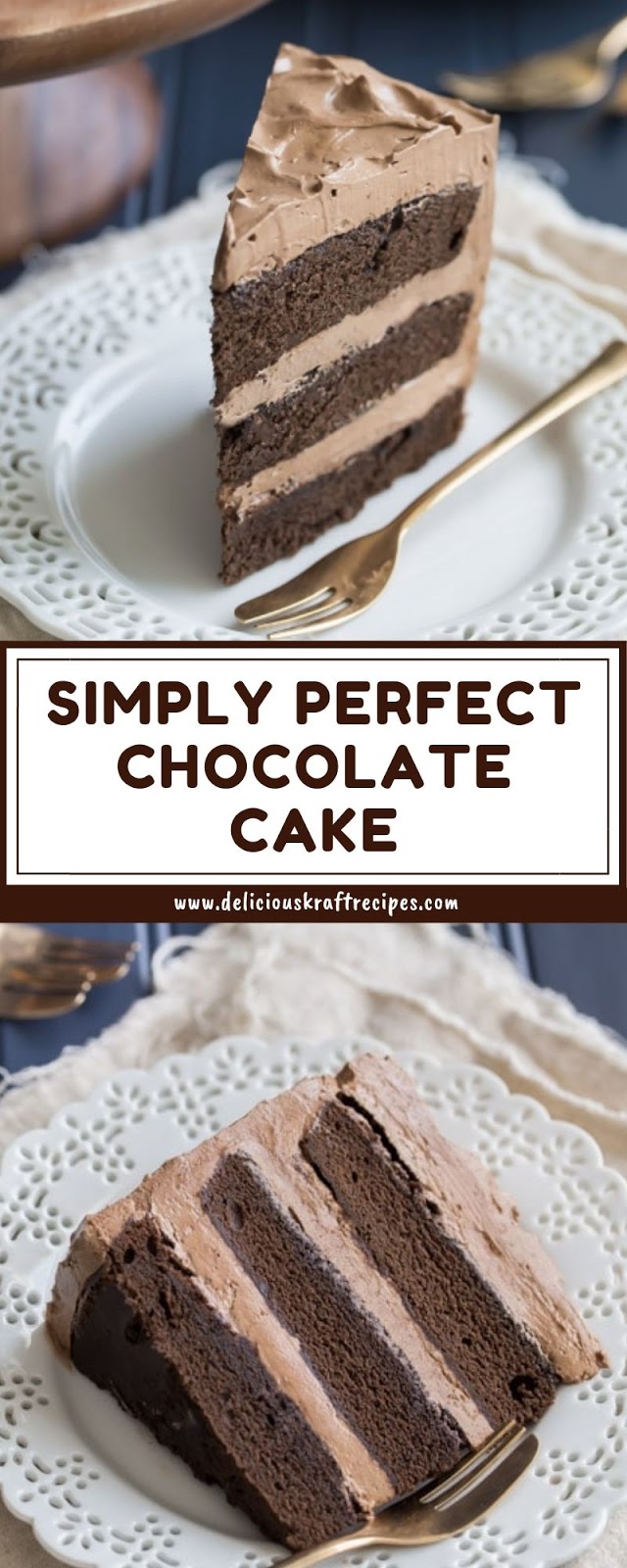 SIMPLY PERFECT CHOCOLATE CAKE