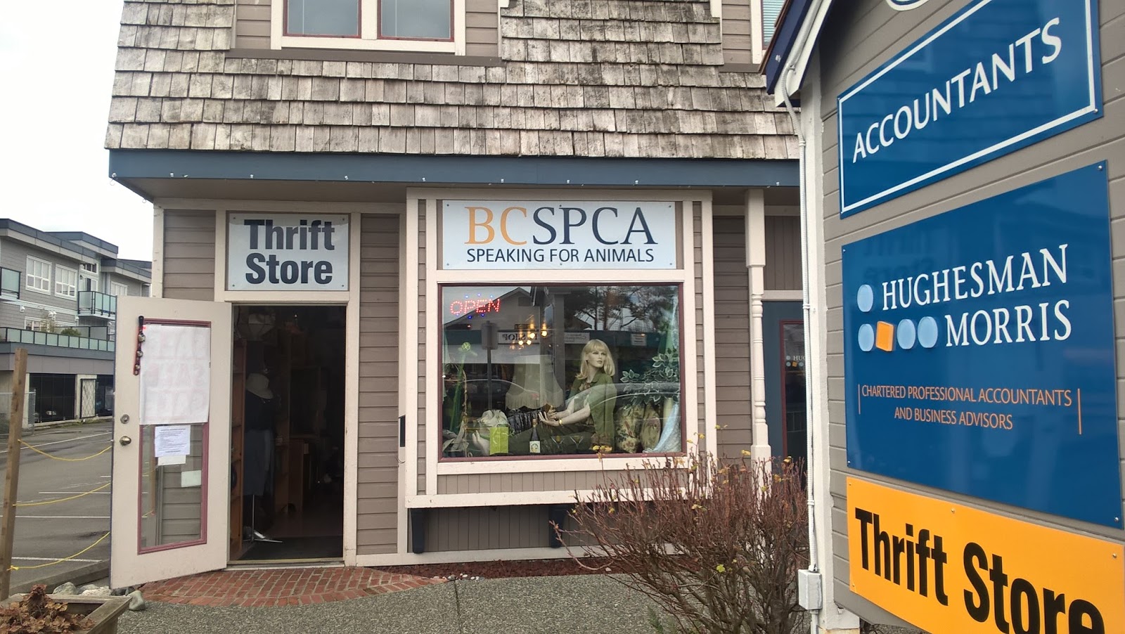 Nonprofit Thrift Shops in British Columbia Victoria area thrift shops