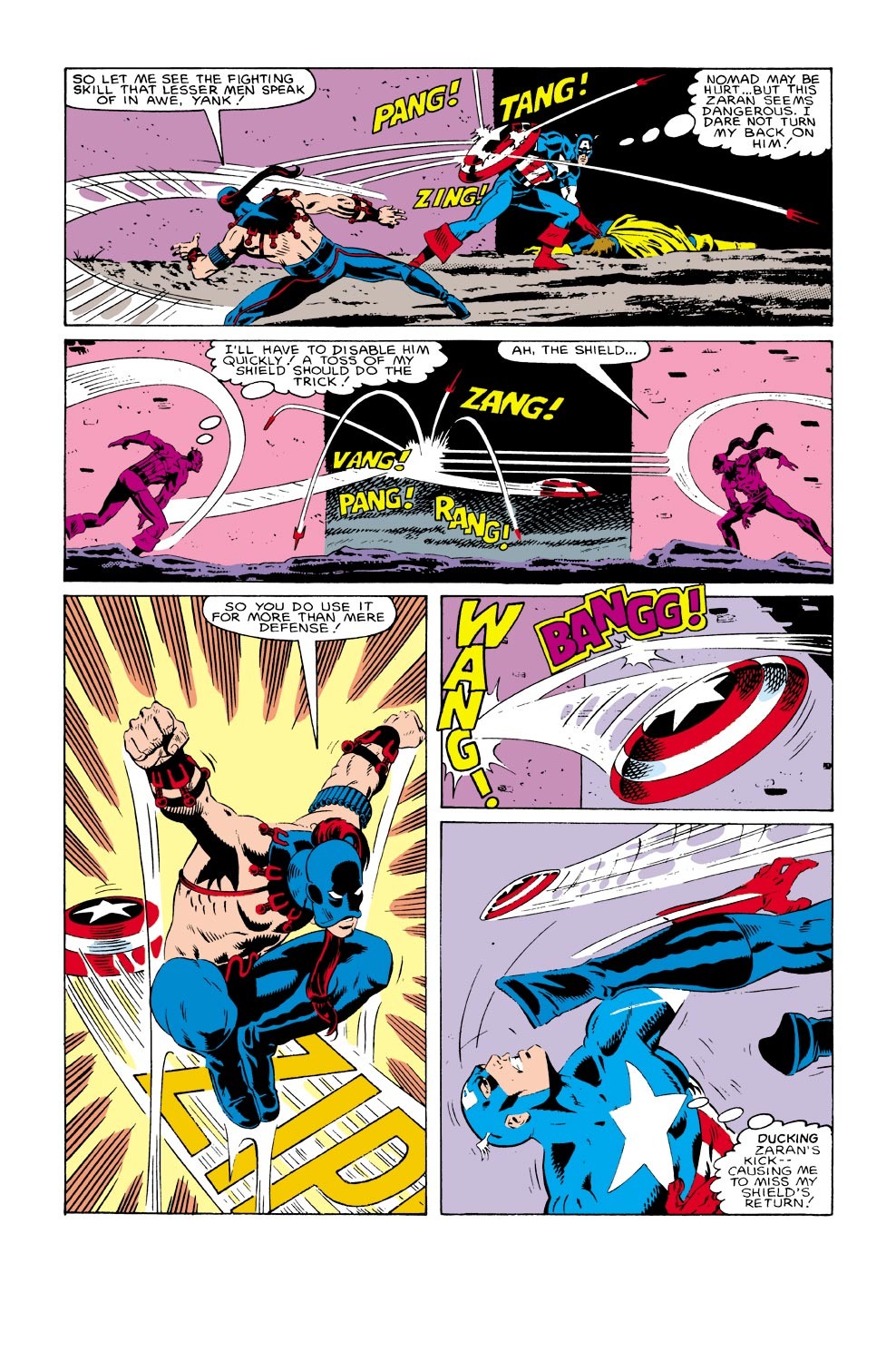 Read online Captain America (1968) comic -  Issue #302 - 19