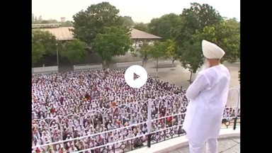 Dera beas ki video| डेरा ब्यास की वीडियो। कैसा माहौल होता है ब्यास में