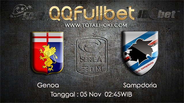 PREDIKSIBOLA - PREDIKSI TARUHAN BOLA GENOA VS SAMPDORIA 5 NOVEMBER 2017 (SERIE A)
