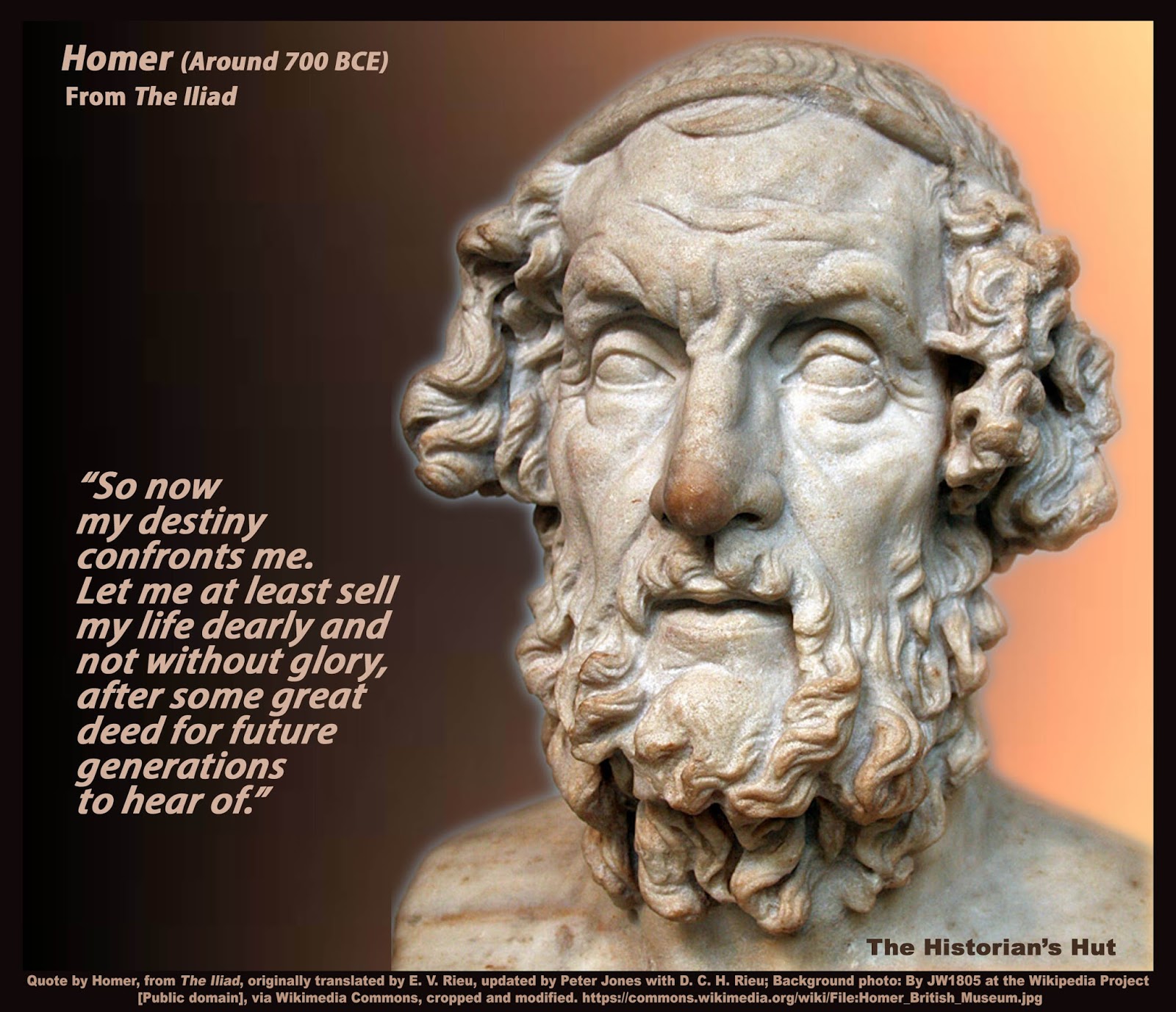 The Historian's Hut Quote Pictures Homer