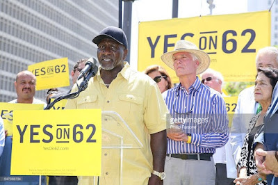 California: "People should vote "yes" on Prop. 62 and "no" on Prop. 66."