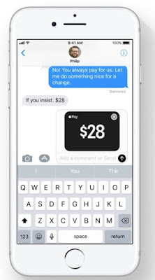 Apple Pay person to person payments