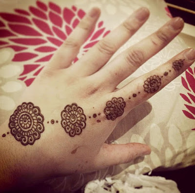 Simple Mehndi Designs For Back Hands