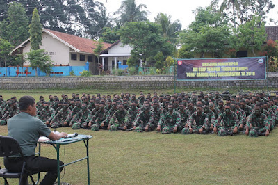 DANREM 074/WRT TUTUP LATIHAN UST KOMPI YONIF 408/R