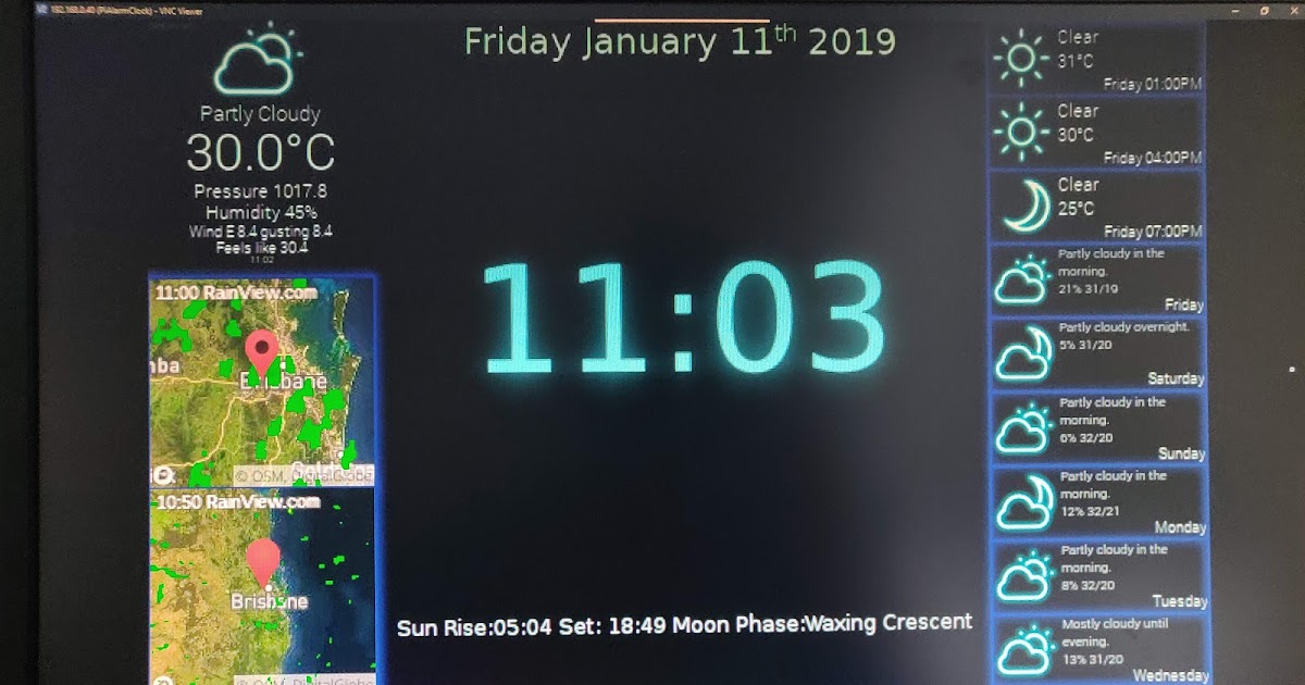 Crankshaft Technology Blog Raspberry Pi Alarm Clock Update 1