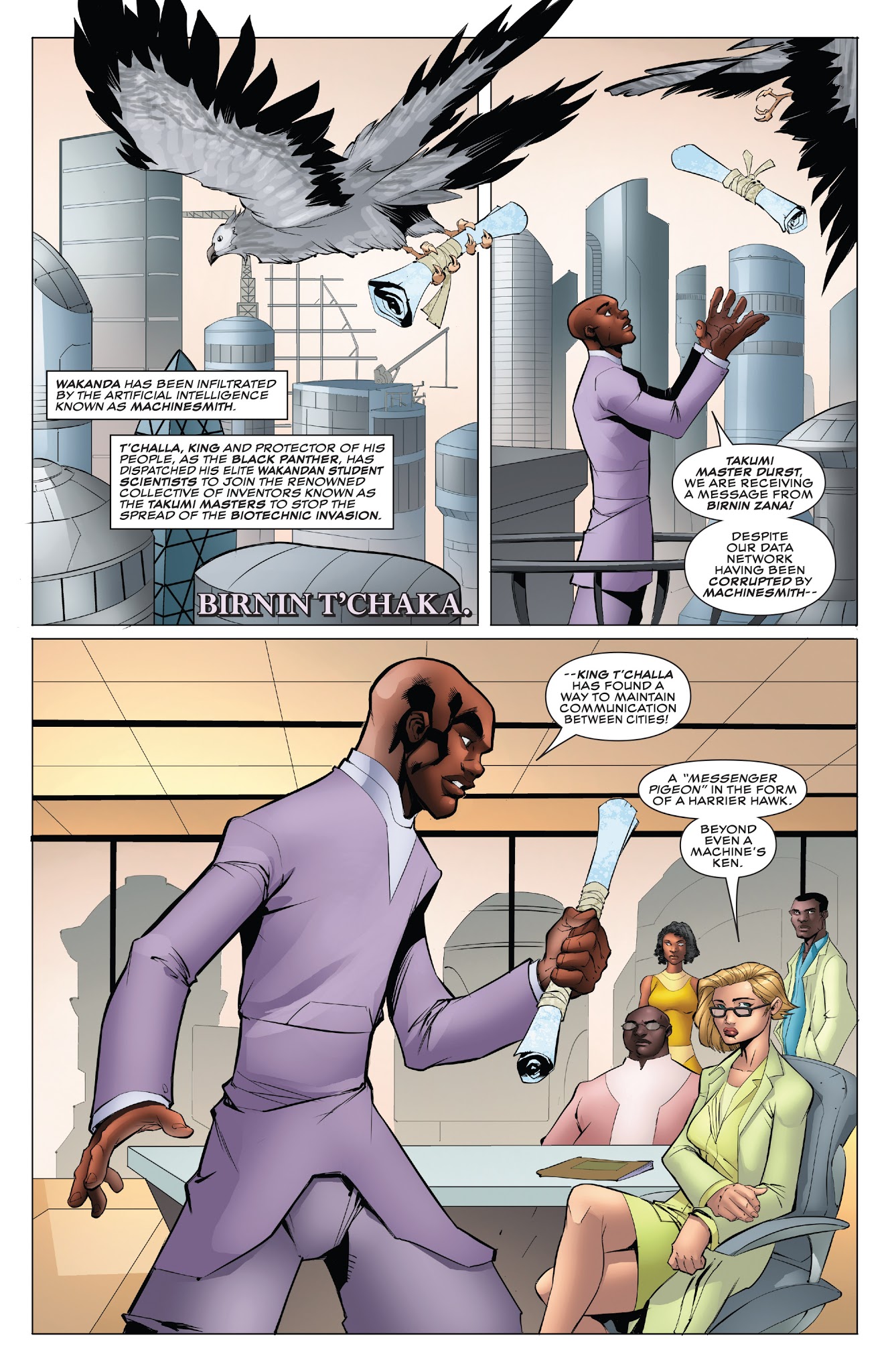 Black Panther: Soul of a Machine 4 Page 2