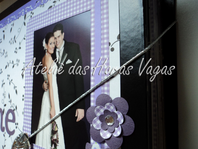 Ateliê das Horas Vagas Aline Barbosa Scrapbook Casamento O álbum