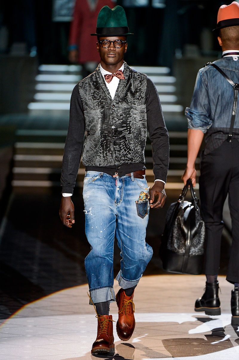 Dean and Dan Caten | Dsquared² Fall/Winter 2013 | vintagesunday
