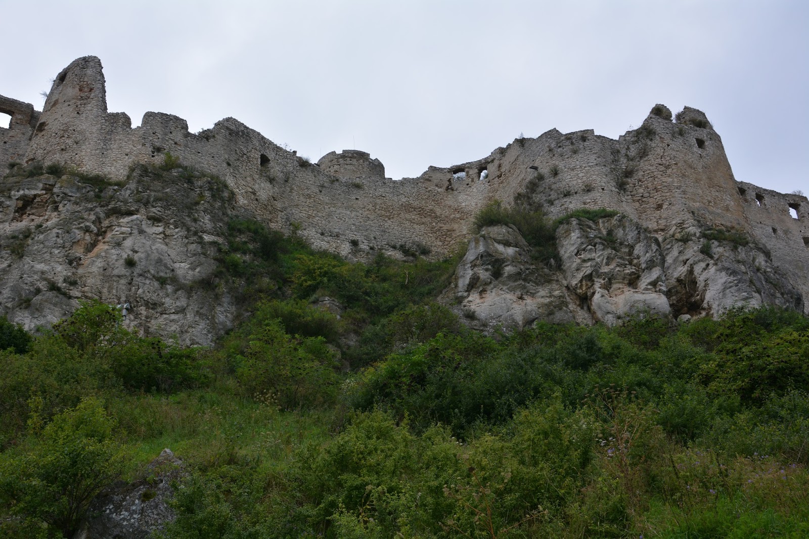 Na największym zamku .. Spissky Hrad Słowacja Zamek Spiski